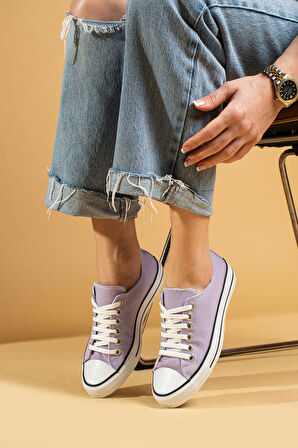 Pembe Potin Rahat Taban Moda Unisex Sneaker 10-3232-22UCvers