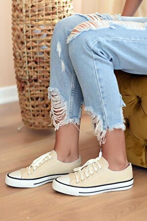 Pembe Potin Rahat Taban Moda Unisex Sneaker 10-3232-22UCvers