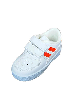 Pembe Potin Rahat Taban Cırtlı Çocuk Sneakers 001-700-23ÇT