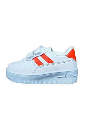 Pembe Potin Rahat Taban Cırtlı Çocuk Sneakers 001-700-23ÇT