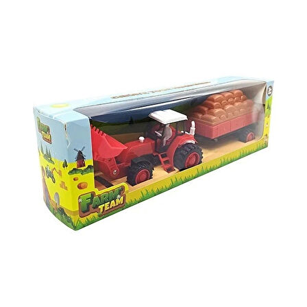 Toysan Dozer Römorklu Traktör Toy-80