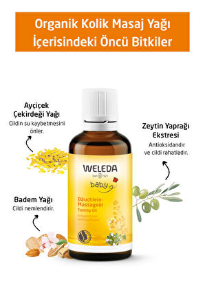 Weleda Organik Bebek Masaj Yağı 50ml