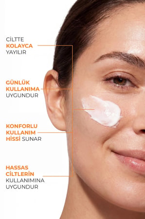 Ecowera Anti Dark Spot SPF 50+ Leke Karşıtı ve Aydınlatıcı Mineral Yüz Güneş Kremi 50 ml