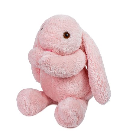 Özgüner Uyku Arkadaşım Tavşan 45 Cm Peluş Tavşan Pembe