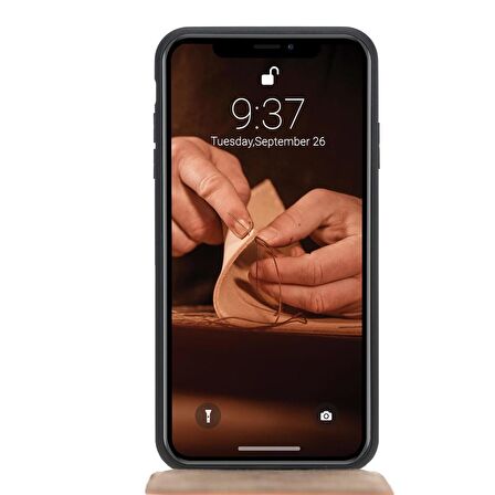 Bouletta Apple iPhone XR Uyumlu Deri Kapaklı Kılıf FLCC RST2EF