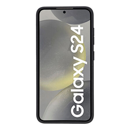 Bouletta Samsung Galaxy S24 Uyumlu Deri Arka Kapak FXCP RST2EF