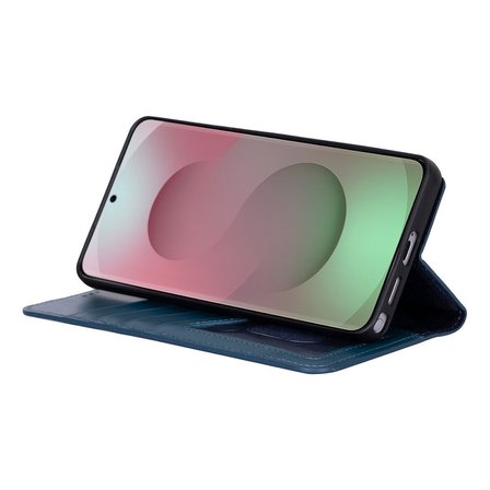 Samsung Galaxy S26 Ultra Uyumlu Manyetik Hakiki Deri Cüzdan Kılıf ,Cüzdan Taşımaya Son, Kredi Kart Yuvalı, RFID Güvenlik