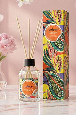 Colyen Petal Drift Çubuklu Oda Kokusu 100ml - Ferah ve Şık Tasarım, Uzun Süre Kalıcı Koku