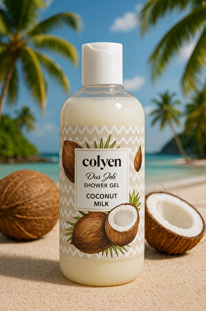 Colyen Coconut Kokulu Duş Jeli 500 ml
