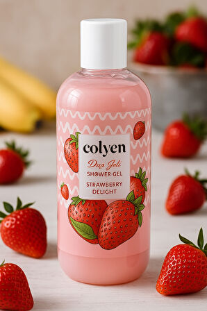 Colyen Strawberry Delight Kokulu Duş Jeli 500 ml