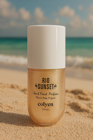 Colyen Rio Sunset Işıltılı Saç Parfümü 110 ml