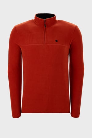 Buratti Slim Fit Anti-Pilling Tüylenme Yapmayan Bato Yaka Kışlık Şardonlu Polar Erkek POLAR 5906001