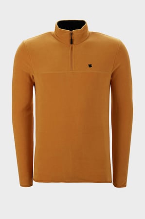 Buratti Slim Fit Anti-Pilling Tüylenme Yapmayan Bato Yaka Kışlık Şardonlu Polar Erkek POLAR 5906001