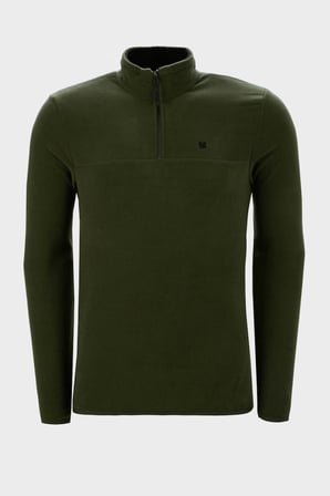Buratti Slim Fit Anti-Pilling Tüylenme Yapmayan Bato Yaka Kışlık Şardonlu Polar Erkek POLAR 5906001