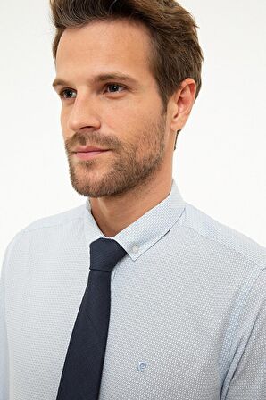 Pierre Cardin  Açik Mavi Slim Fit Gömlek