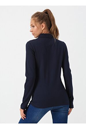 Lacivert Kadın Sweatshirt