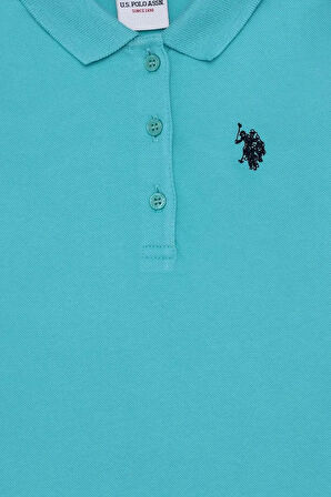 Kız Çocuk Yeşil Sweatshirt Basic