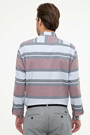 Pierre Cardin  Bordo Slim Fit Gömlek