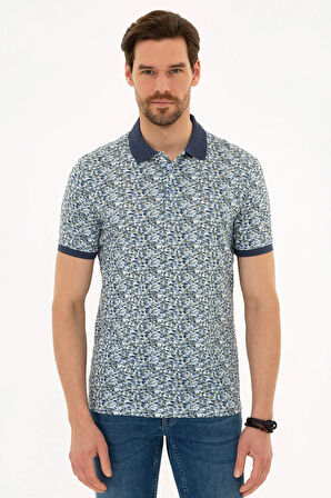 Koyu Gri Slim Fit Polo Yaka T-Shirt