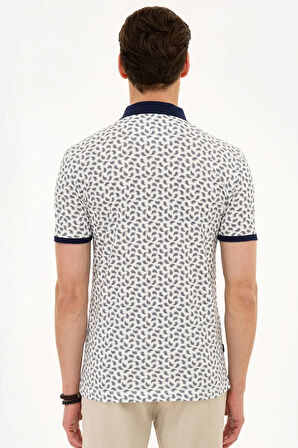 Lacivert Slim Fit Polo Yaka T-Shirt
