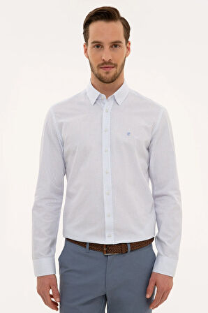 Beyaz Slim Fit Gömlek