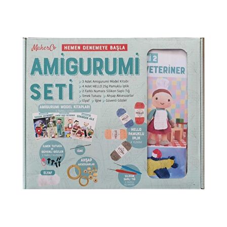 Makerco Amigurumi Başlangıç Seti
