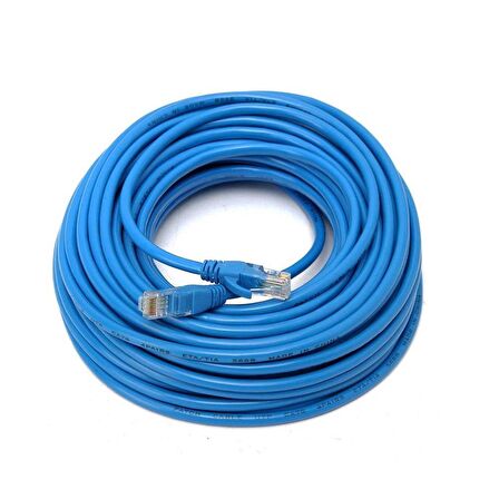 CAT6 Ethernet Kablosu Modem İnternet Lan 2 x RJ45 Patch 5 Metre