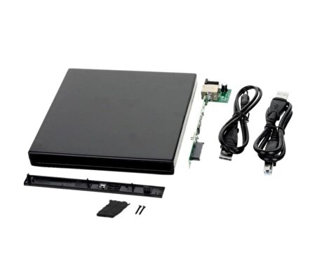 USB Sata 12.7 mm DVD RW Writer Kutusu External Harici Caddy Kutu