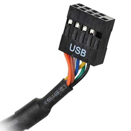 9 Pin USB 2.0 Dişi to 19 Pin USB 3.0 Erkek Dönüştürücü Kablo