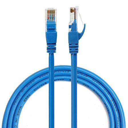 CAT6 Ethernet Kablosu Modem İnternet Lan 2 x RJ45 Patch 15 Metre