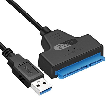 Usb 3.0 Yüksek Hızlı 2.5 İnç SATA SSD ve HDD Harddisk Kablosu