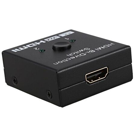 2 Port Çift Yönlü HDMI Splitter Switch Çoklayıcı Çoğaltıcı 