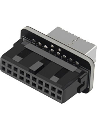 Type-E To USB 3.0 19 PIN Anakart Dişi Erkek Çevirici Dönüştürücü Adaptör 5209
