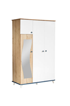 Lotus Genç Odası - 3 Kapılı Dolap, Karyola, Komodin