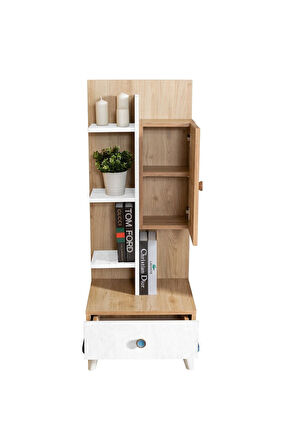 Kitaplık, Lotus Dolaplı 6 Raflı Kitaplık