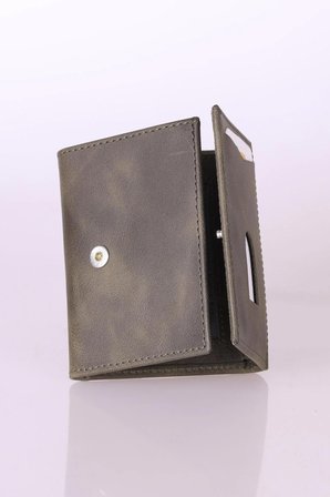 Numana Hakiki Deri Trifold İnce Cüzdan