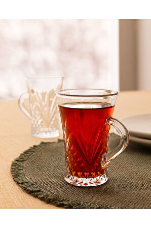 Felecia 4-lü Çay Fincanı