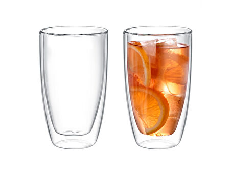 Madame Coco Vigeant Çift Ca mlı Bardak - Tekli - 230 ml