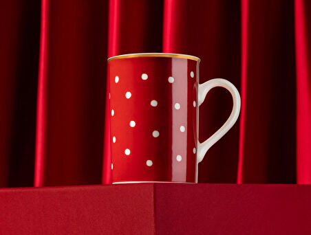 Madame Coco Yılbaşı Rêver Rouge New Bone China Kupa