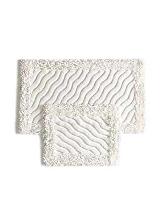 Marlie Banyo Paspası - Ekru - 60x100 cm