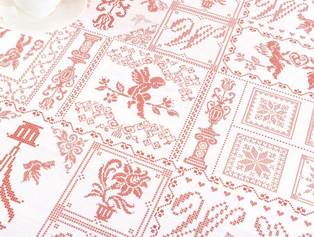 Madame Coco Lirije Polycotton Masa Örtüsü - 160x250 cm