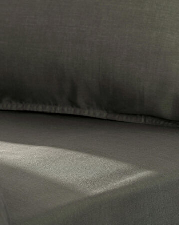 Madame Coco Loire Çift Kişilik Nevresim Takımı ( TENCEL™ ) - Haki