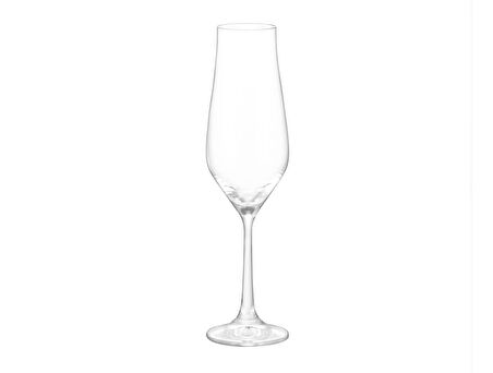 Madame Coco Mathilda 6'lı Kristal Şampanya Kadehi Seti - 170ML