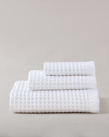 Madame Coco Marlie Banyo Havlusu - Beyaz - 80x160 cm