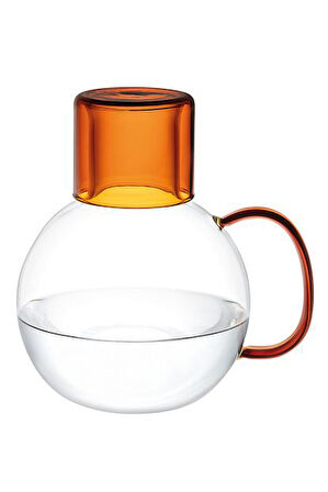 Vannes Borosilikat Cam Sürahi - 1400ML - Kulplu