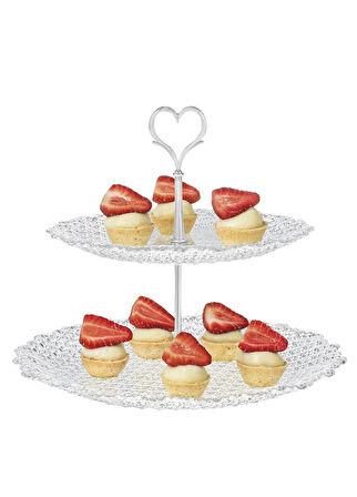 Charmes 2 Katlı Kek Standı 28 cm