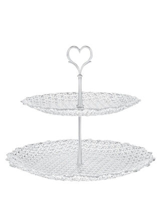 Charmes 2 Katlı Kek Standı 28 cm