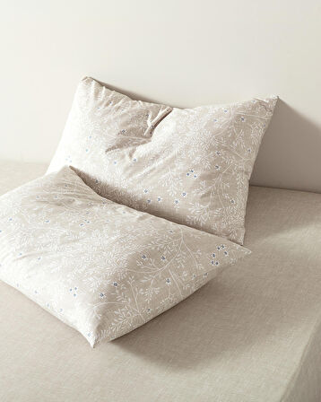 Madame Coco Emele Çift Kişilik Çarşaf Takımı - Bej