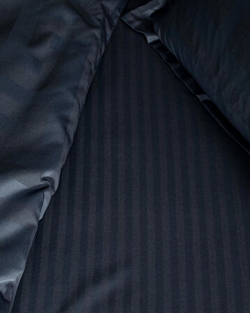 Madame Coco Belda Family Sıze Jakarlı Saten Nevresim Takımı