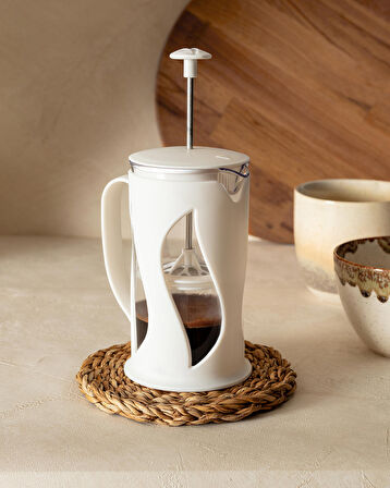 Madame Coco Berthe French Press - Soft Ekru - 500 ml